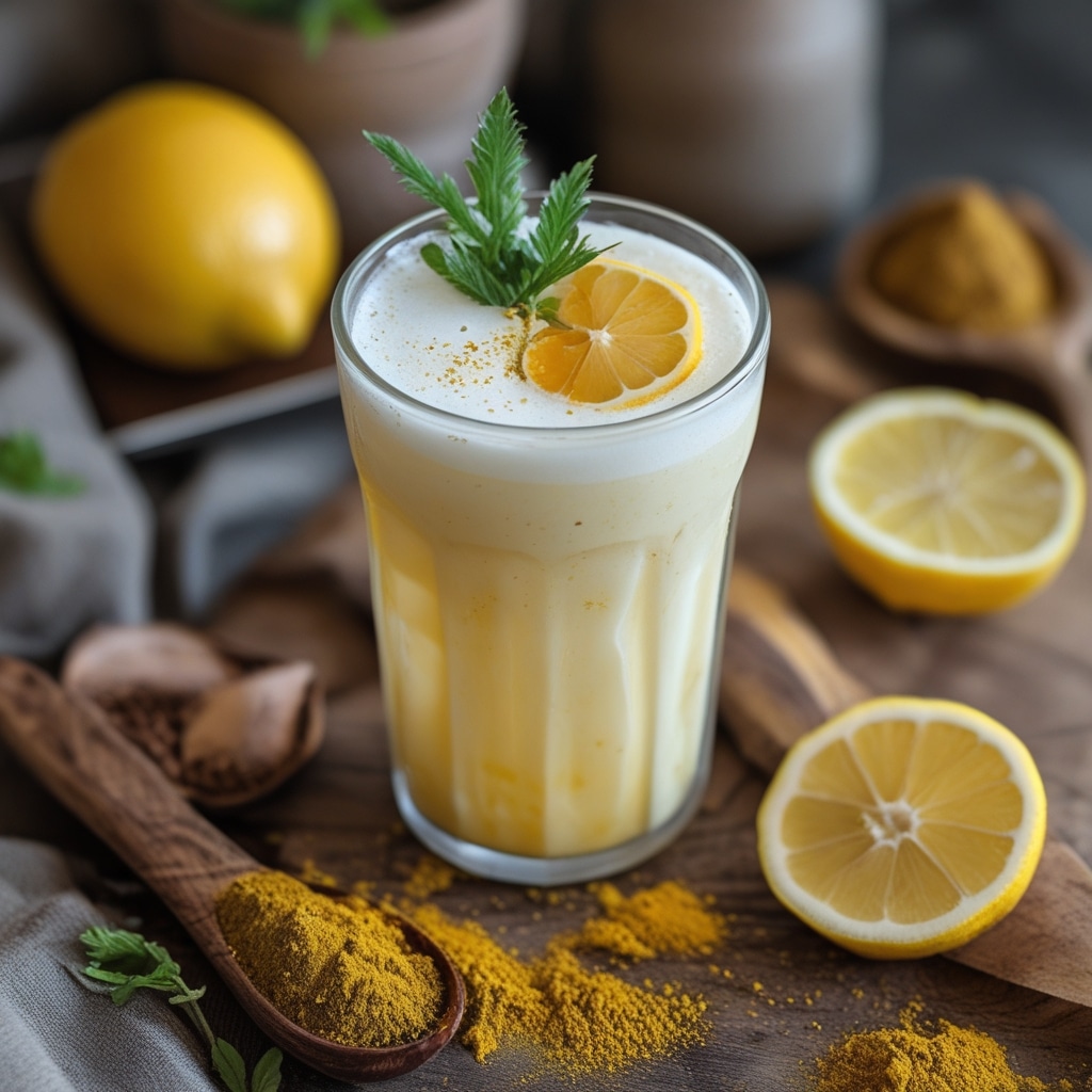 Lemon Turmeric Anti-Inflammatory Drink