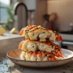 Herbed Garlic Butter Grilled Lobster Tails