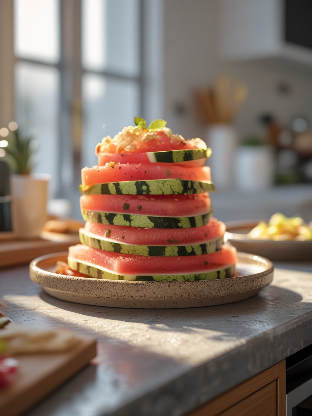 Cooling Labor Day Watermelon Salad
