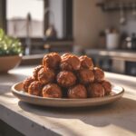 Tangy BBQ Meatballs for the Grill