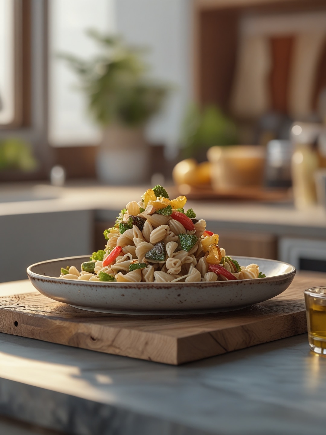 Labor Day Pasta Salad with Grilled Vegetables