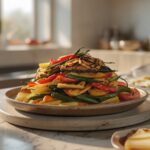 Labor Day Grilled Veggie Platter