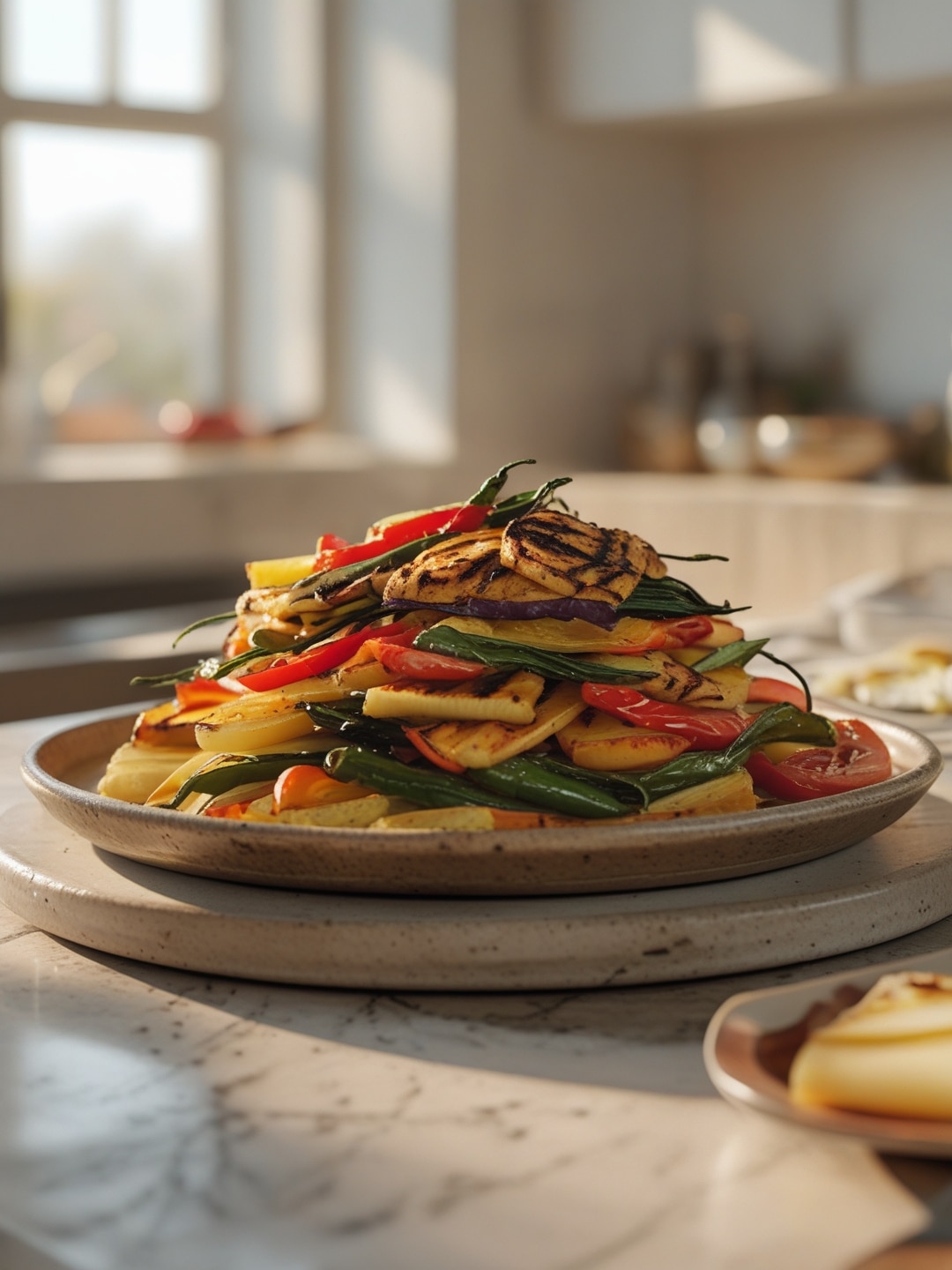 Labor Day Grilled Veggie Platter
