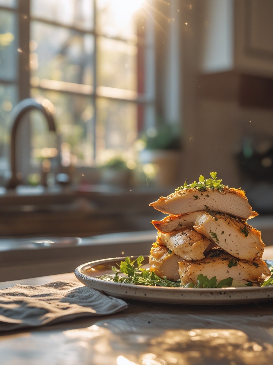 Beer Can Chicken with Herb Rub
