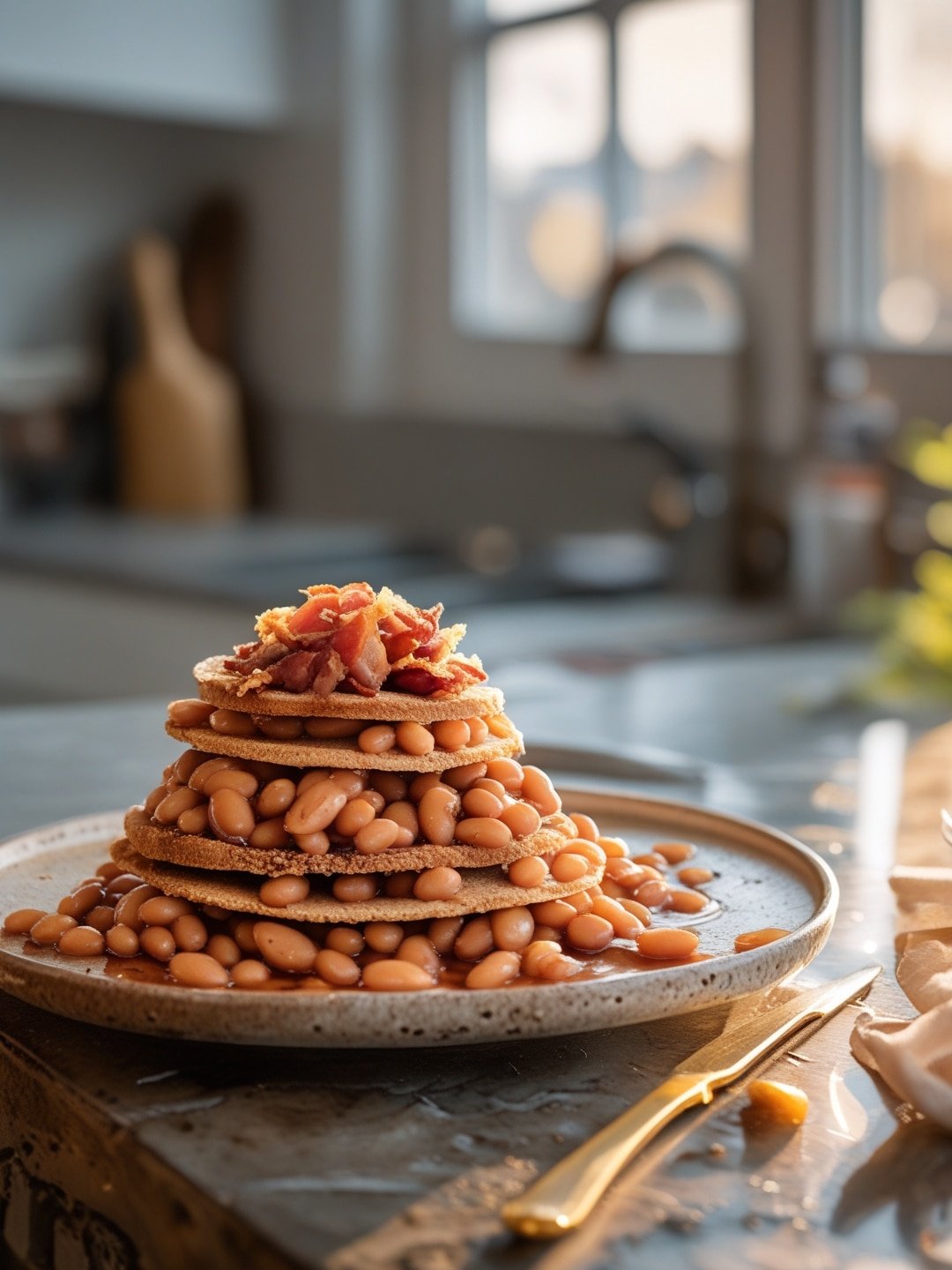 Classic Baked Beans with Brown Sugar and Bacon