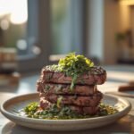 Marinated Grilled Steak with Chimichurri Sauce