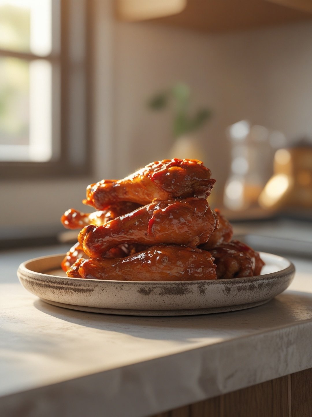 BBQ Sweet Chili Chicken Drumsticks