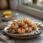 Easy Grilled Shrimp Skewers with Garlic and Herbs