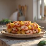 Grilled Shrimp and Pineapple Skewers
