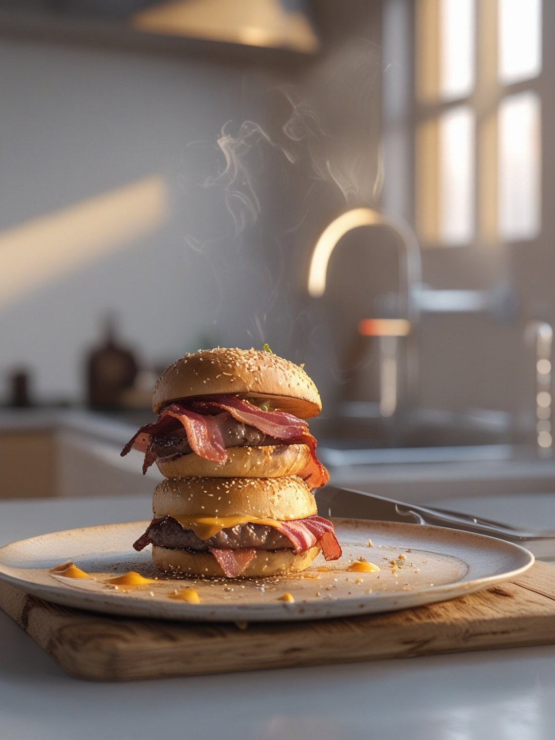 Bacon-Wrapped Cheeseburger: The Ultimate Indulgence