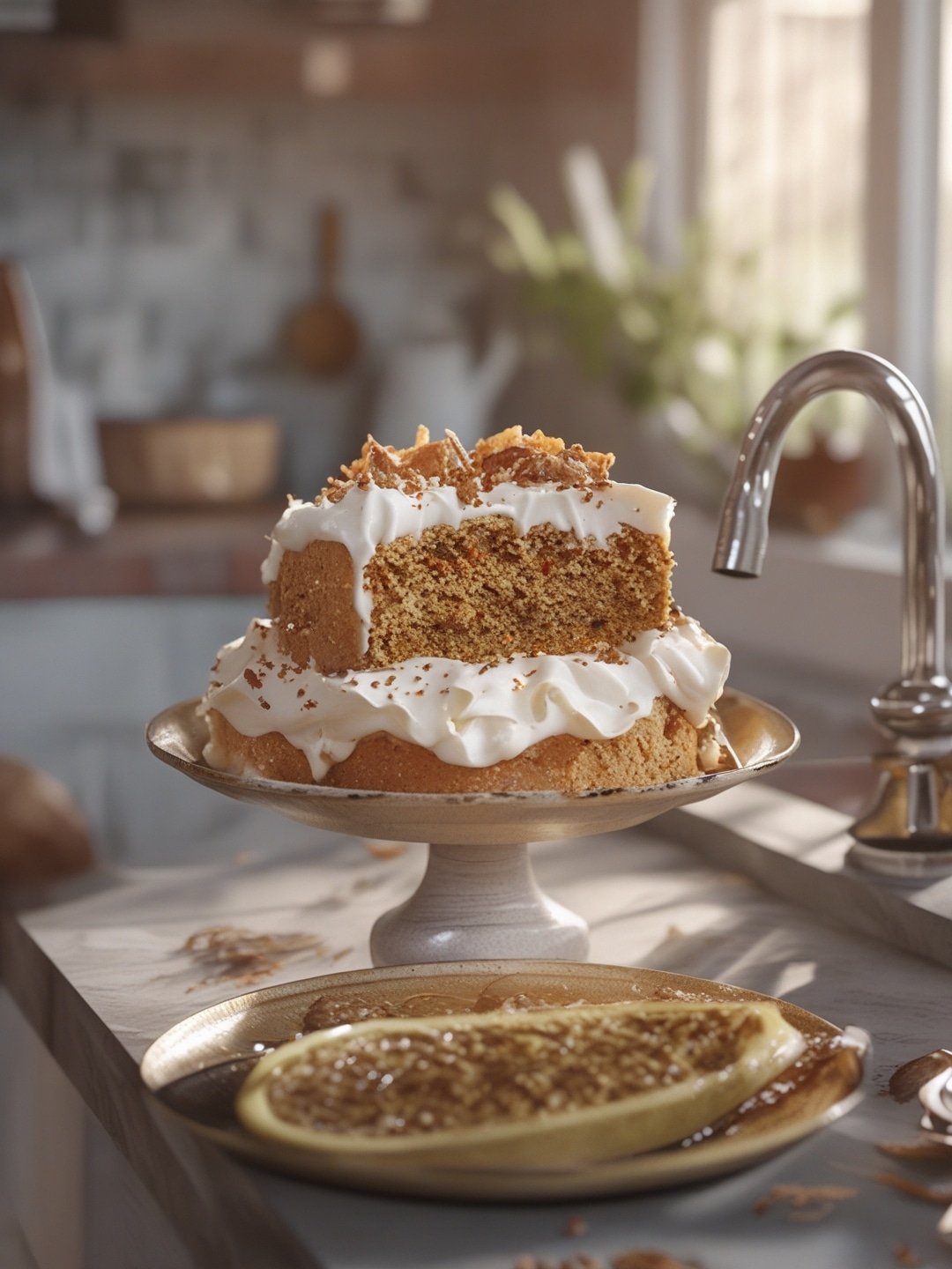 Chai-Spiced Carrot Cake with Cream Cheese Frosting