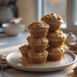 Pumpkin Spice Muffins with Maple Glaze