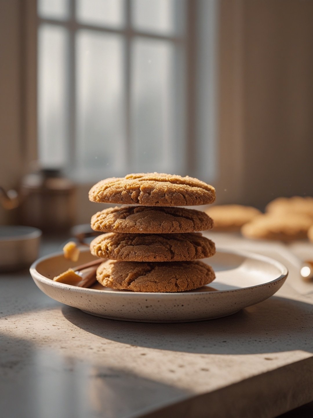 Molasses Ginger Cookies for Fall Baking