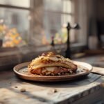 Warm Pear and Almond Galette