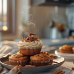 Spiced Cider and Gingerbread Muffins