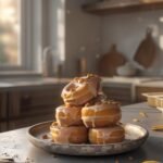 Ginger Pumpkin Doughnuts with Apple Cider Glaze