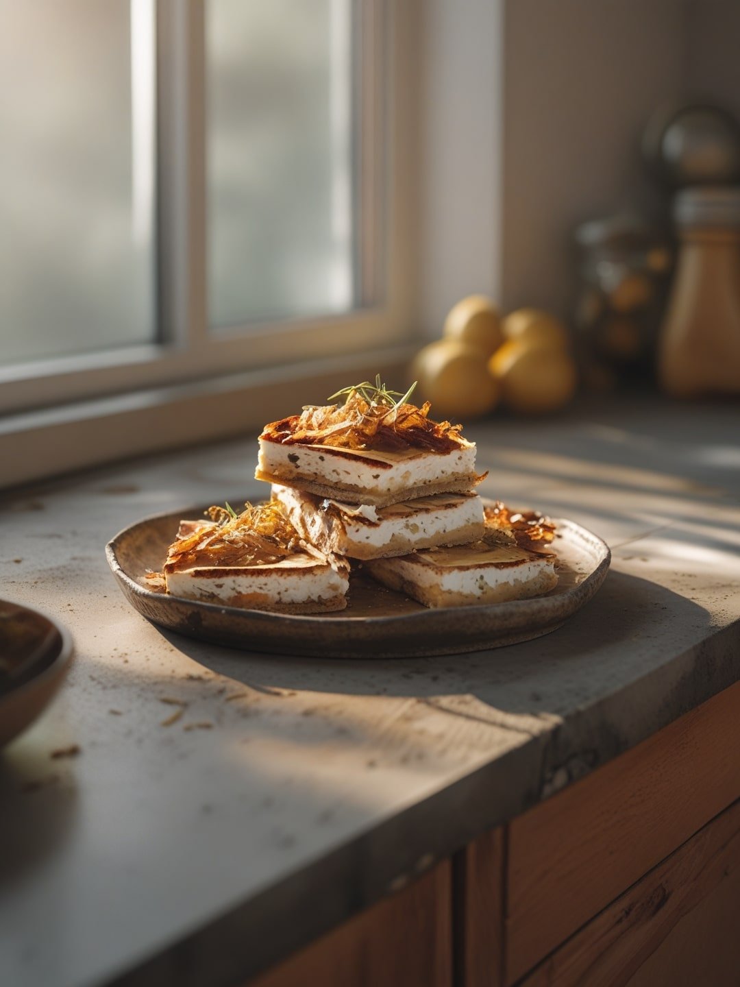 Caramelized Onion and Goat Cheese Tart