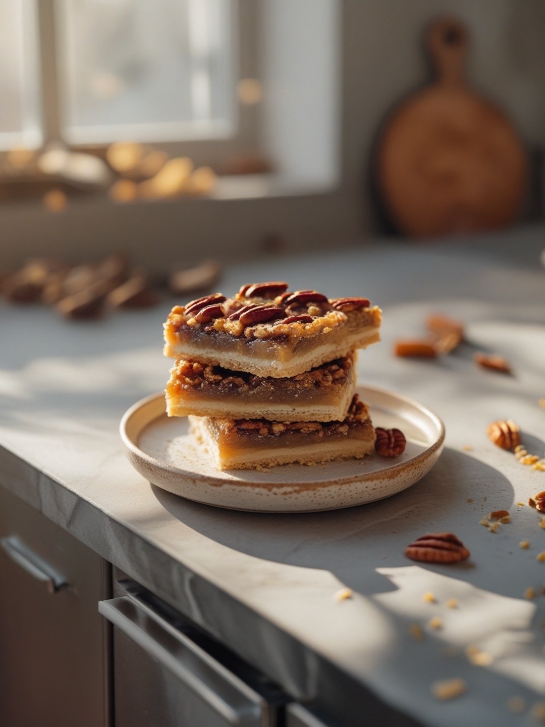 Maple Pecan Pie Bars